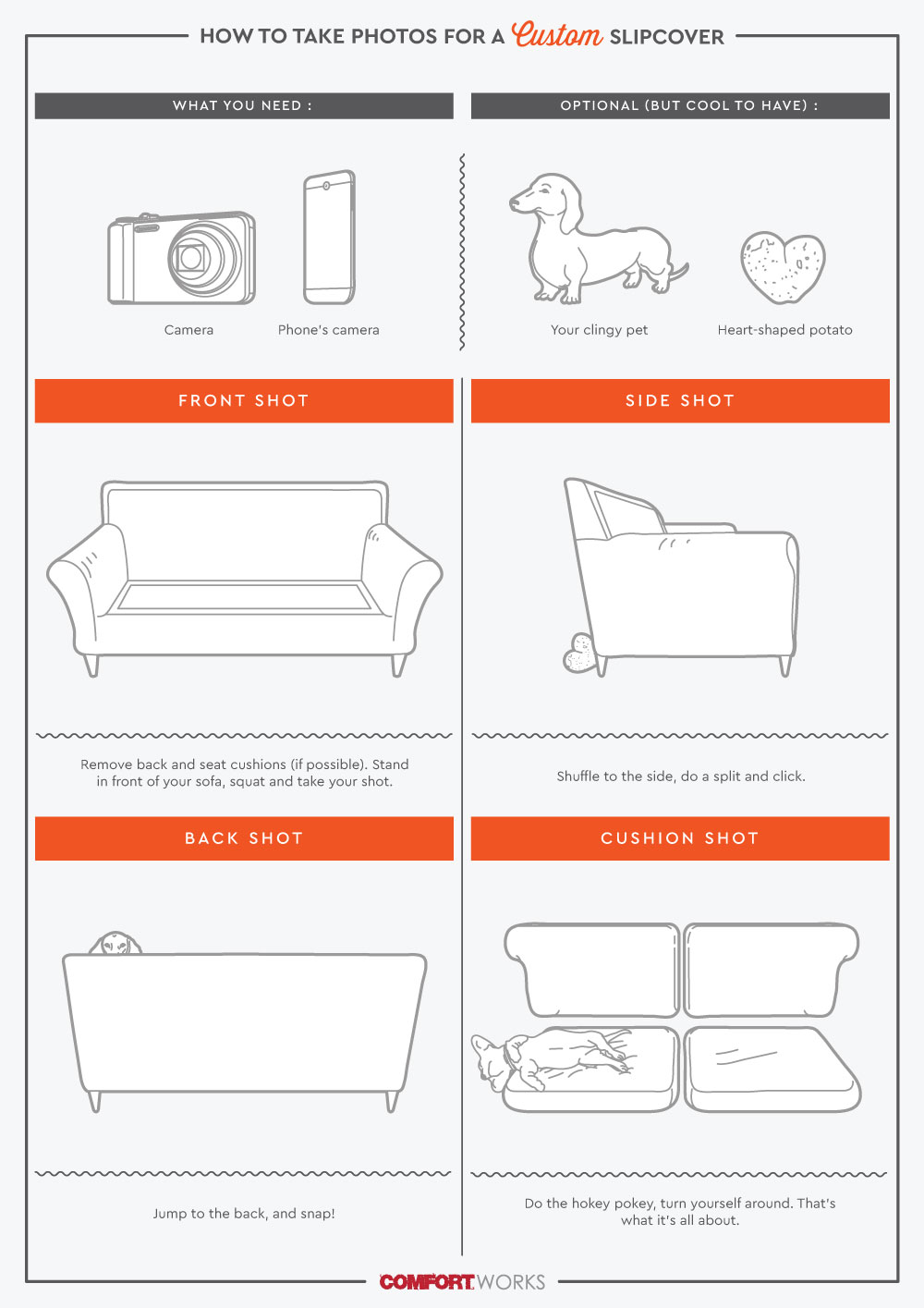 What's the best way to recover a sofa? Comfort Works Blog & Sofa