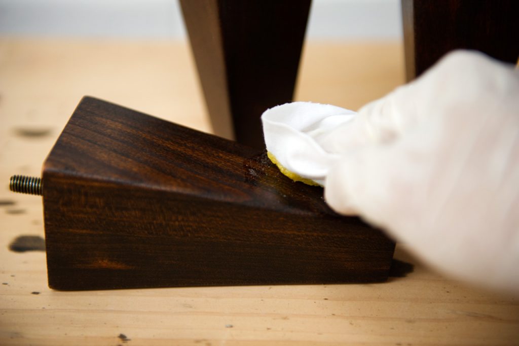 How to DIY your own custom stained sofa and furniture legs Comfort