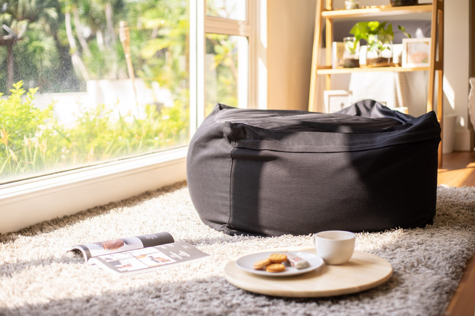 Muji Beads Sofa (Bean Bag) Review | Comfort Works Blog & Sofa Resources