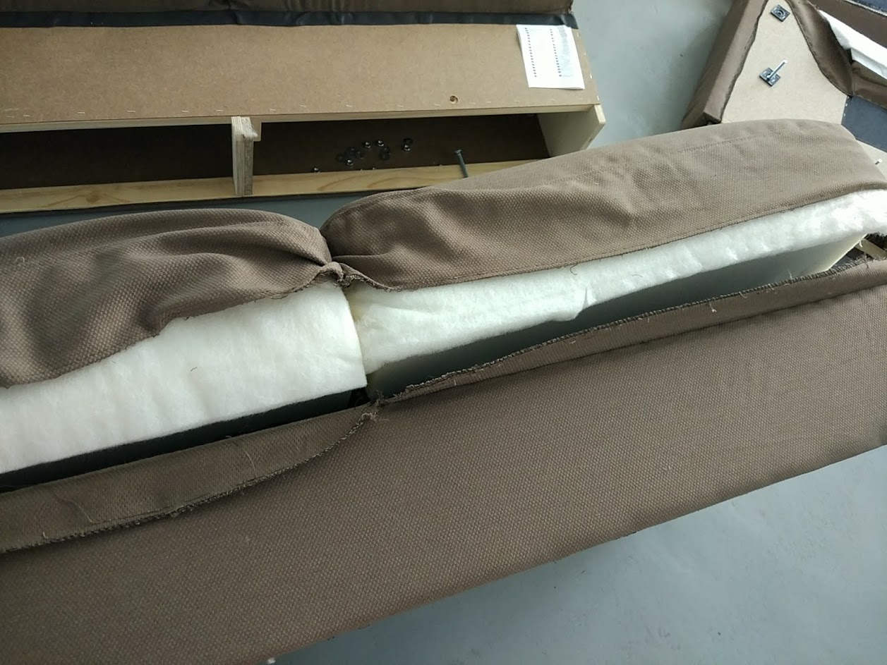 IKEA Tidafors sofa slipcover hack Comfort Works Blog & Design