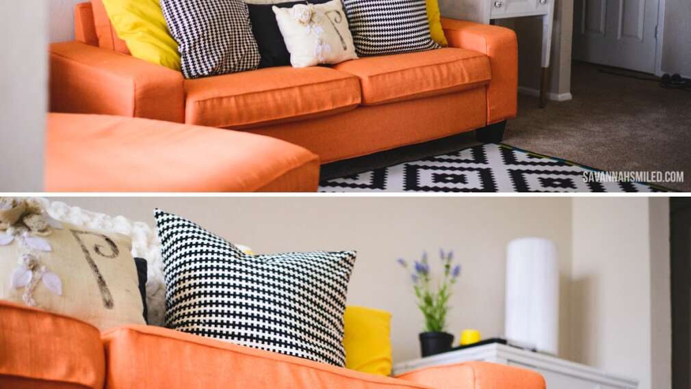 Kivik Sofa Cover in Kino Orange (Discontinued)