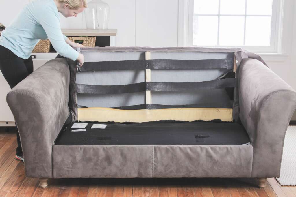 How to Fix a Couch Cushion 