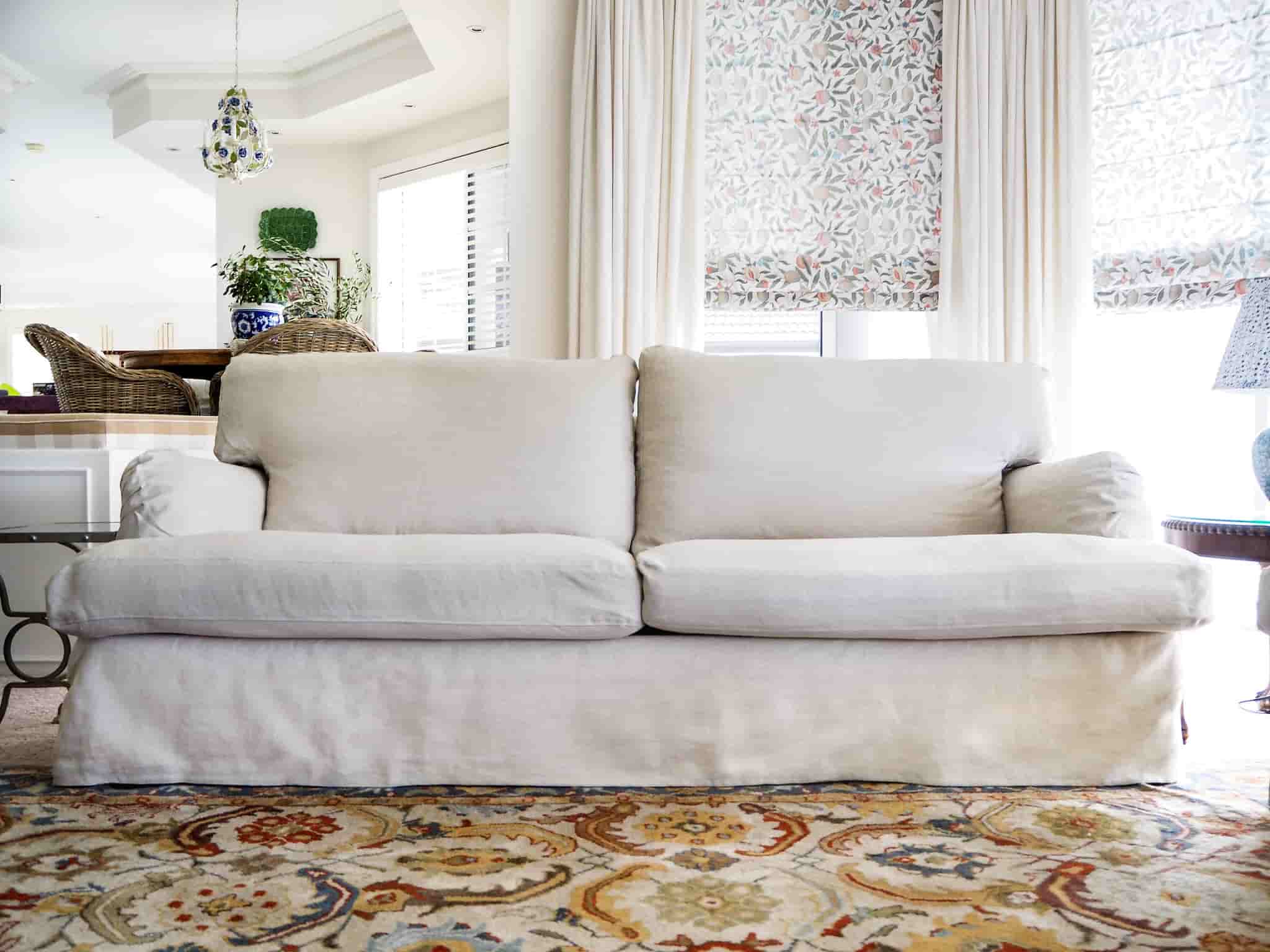 Svare Skælde ud Blænding Zero-iron quick fixes for wrinkled sofa slipcovers | Comfort Works Blog &  Sofa Resources