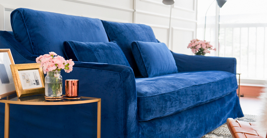 Comfort Works - Velvet Sofa Covers Online