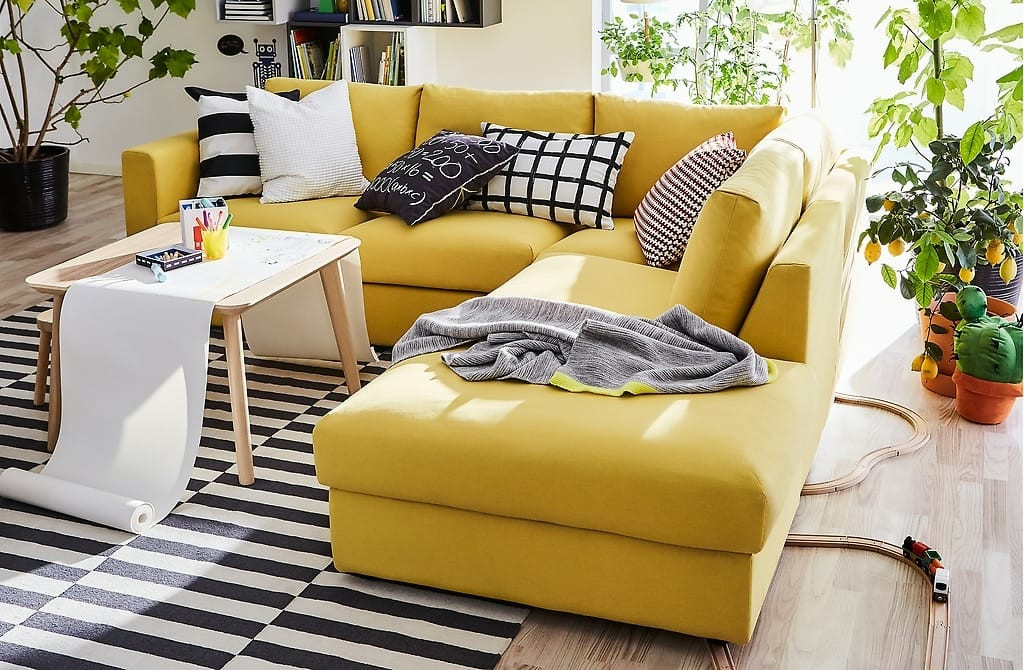 IKEA's Vimle is the best overall sectional sofa