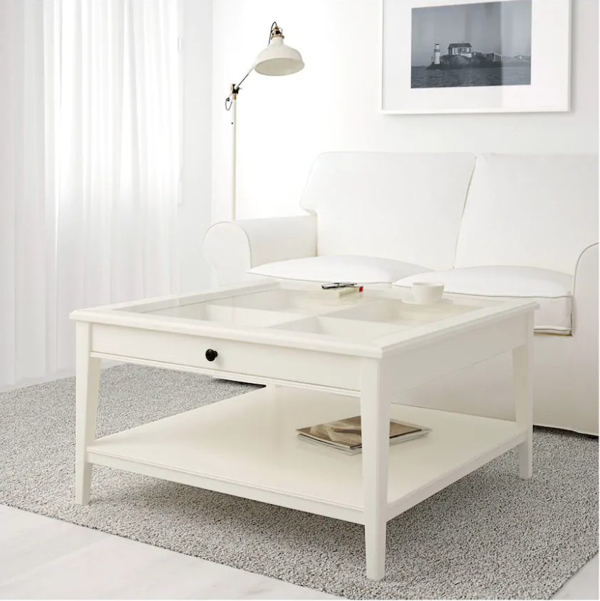 IKEA Liatorp white coffee table