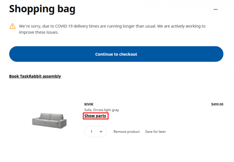 PSA You can order an IKEA sofa without the cover Here's how