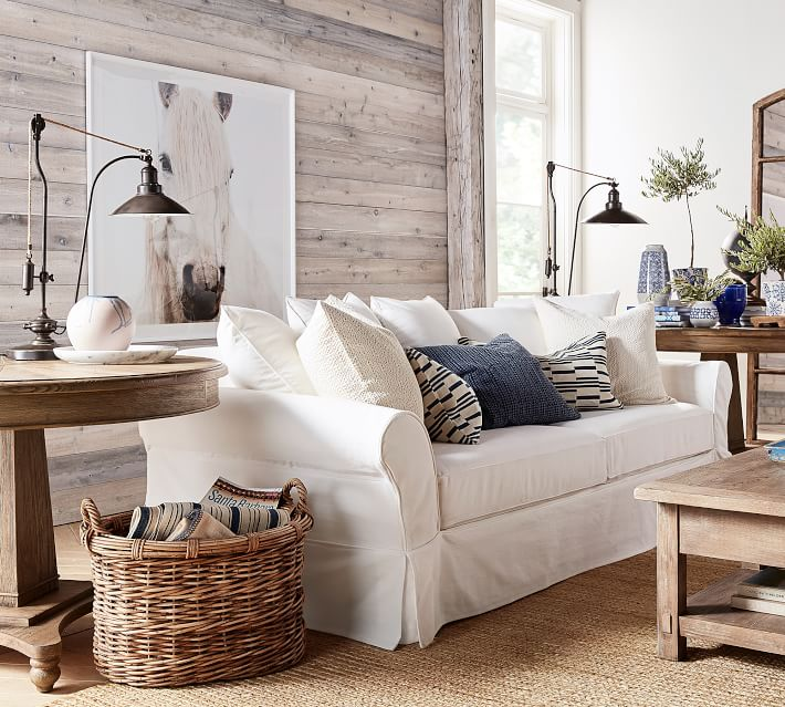 The best sofas to achieve a farmhouse living room | Comfort Works Blog ...