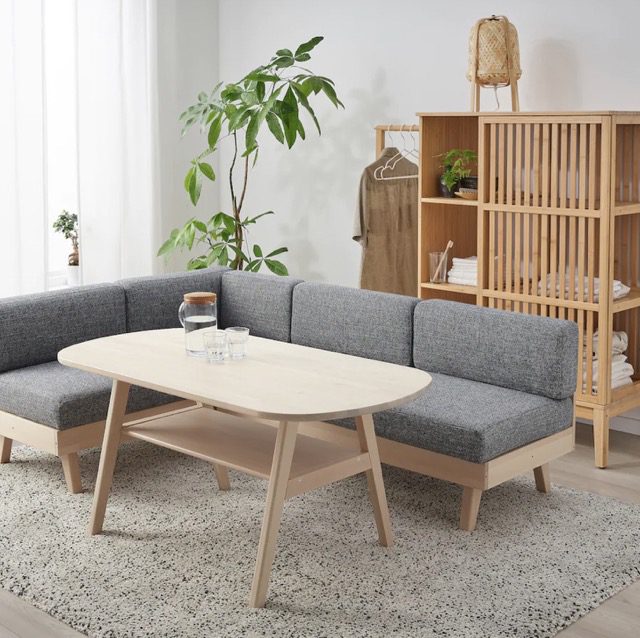 使用期間6ヶ月ほどダイニングソファ　ニトリ　IKEA