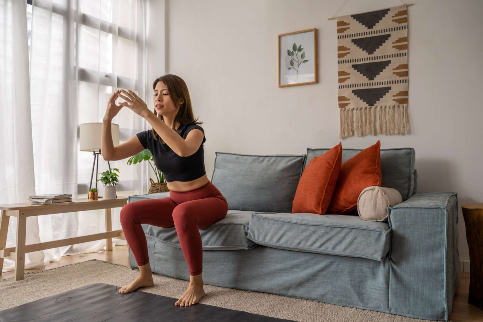 Easy couch exercises you can do at home | Comfort Works Blog & Sofa ...